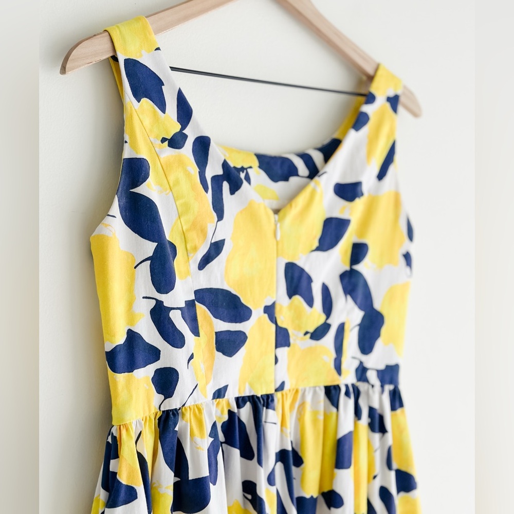 Blithe lemon Floral Mini Dress - Picture 4 of 7
